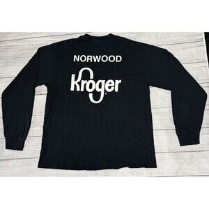 Vintage Y2K Kroger T Shirt African American History 2005 Ohio Sz XL Long Sleeve